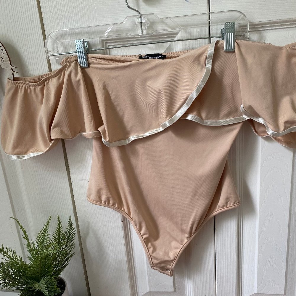 Pink Ruffle Bodysuit!!!!!